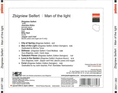 Zbigniew Seifert - Man Of The Light (1977) {2007 Polonia} **[RE-UP]**