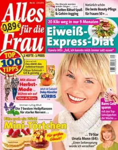 Alles für die Frau – 02. Oktober 2015