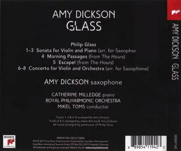 Amy Dickson - Glass (2017)