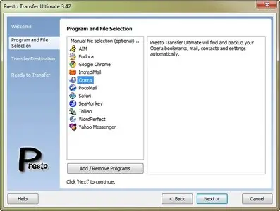 Presto Transfer Ultimate 3.42