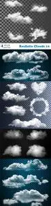 Vectors - Realistic Clouds 10