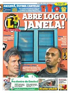 Jornal Lance em PDF, Sabado, 20 de Abril de 2013 - Rio de Janeiro