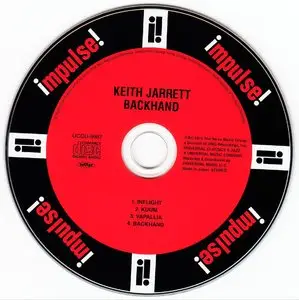 Keith Jarrett - Backhand (1974) {2013 Japan Jazz The Best Series 24-bit Remaster UCCU-9987}