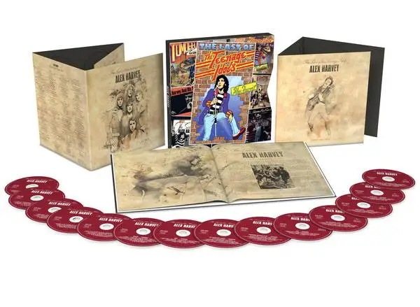 Alex Harvey - The Last Of The Teenage Idols (2016) {14 CD Box Set Universal 536212-0 rec 1963-1978}