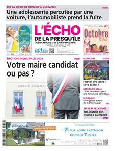 L'Echo de la Presqu'île - 10 Octobre 2025