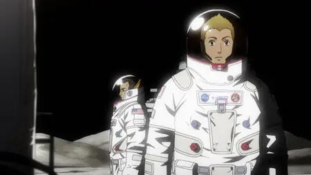 Space Brothers (2012 S01E34 Pug and Hug on a Moonlit Night Dekinai
