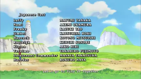 One Piece (1999 S14E27 Back to Our Captain! A Jail Break at the Sky Island and the Incident on the Winter Island! Koten Gars