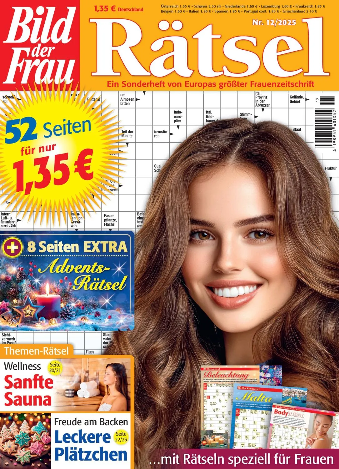 Bild der Frau Rätsel - Dezember 2025