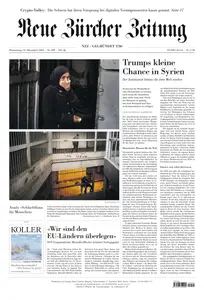 Neue Zuercher Zeitung - 12 Dezember 2024