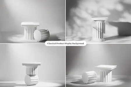 Classical Style Product Display Background Set 4SGUR3P