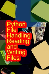 Python File Handling Reading and Writing Files