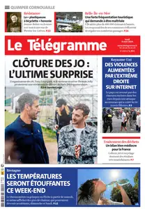Le Télégramme Ouest Cornouaille - 8 Août 2024