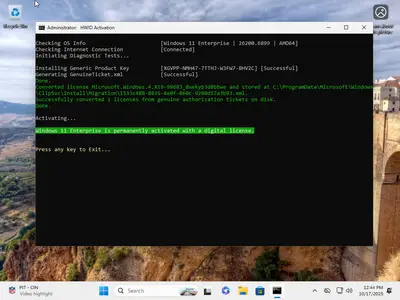 Windows 11 Enterprise/Iot Enterprise 25H2 Build 26200.6899 (No TPM Required) Multilingual Preactivated October 2025