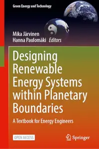Designing Renewable Energy Systems within Planetary Boundaries: A Textbook for Energy Engineers