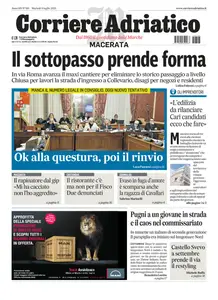 Corriere Adriatico Macerata - 8 Luglio 2025