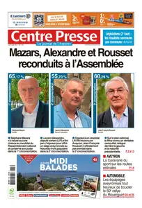 Centre Presse Aveyron - 8 Juillet 2024