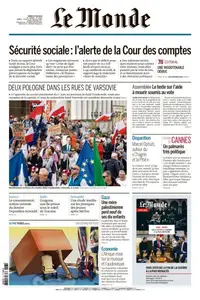 Le Monde du Mardi 27 Mai 2025