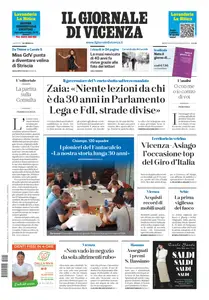 Il Giornale di Vicenza - 15 Gennaio 2025