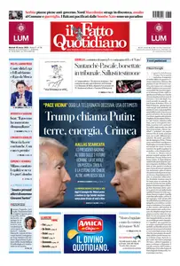 Il Fatto Quotidiano - 18 Marzo 2025
