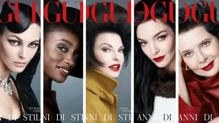 Vogue Italia September 2024 covers shot by Steven Meisel