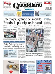 Quotidiano di Puglia Brindisi - 16 Gennaio 2025