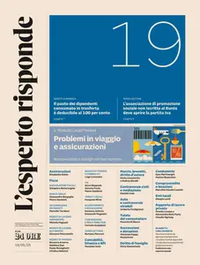 Il Sole 24 Ore L'Esperto Risponde - 19 Maggio 2025