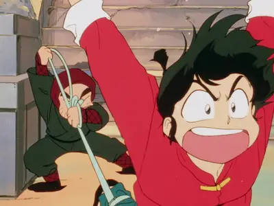 Ranma ½ (1989 S02E03 This Ol Gals the Leader of the Amazon Tribe! BBT RMX