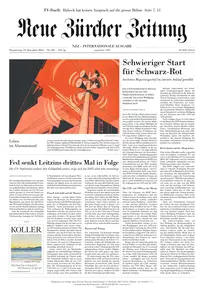 Neue Zurcher Zeitung International  - 19 December 2024