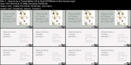 The Definitive Course on Travel Writing from A-Z & Chat GPT