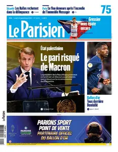 Le Parisien du Lundi 22 Septembre 2025