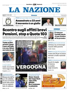 La Nazione Arezzo - 21 Ottobre 2025