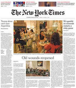 International The New York Times - 17 October 2025
