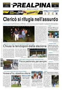 La Prealpina - 13 Settembre 2017