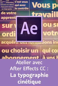 Atelier avec After Effects CC - La typographie cinétique - Bruno Quintin
