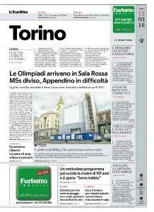 la Repubblica Torino - 12 Marzo 2018