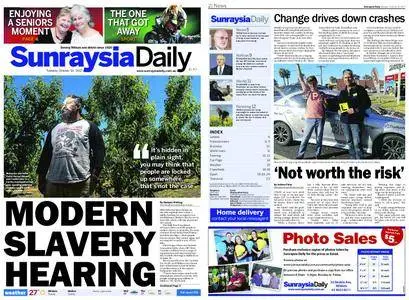 Sunraysia Daily – October 10, 2017