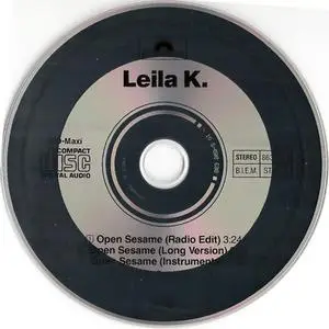 Leila K. - Open Sesame (Europe CD5) (1992) {Polydor}