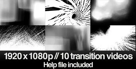 10 HD Transitions Bundle - E - Motion Graphics (VideoHive)