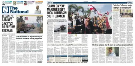 The National (UAE) – October 22, 2019