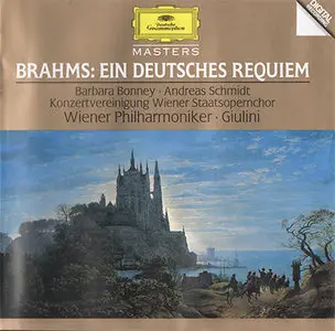 Johannes Brahms - Wiener Philharmoniker / Carlo Maria Giulini - Ein Deutsches Requiem / German Requiem (1988, 1990's reissue)
