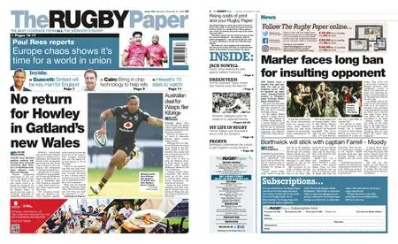 The Rugby Paper – December 30, 2022