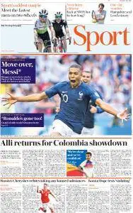 The Sunday Telegraph Sport - July 1, 2018