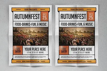 Autumn Festival Flyer