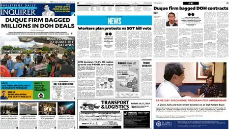 Philippine Daily Inquirer – July 29, 2019