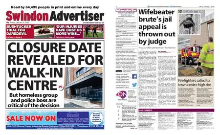 Swindon Advertiser – January 03, 2020
