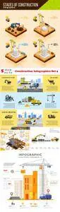 Vectors - Construction Infographics Set 5