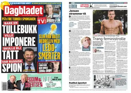 Dagbladet – 28. september 2018