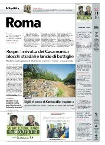 la Repubblica Roma - 22 Novembre 2018