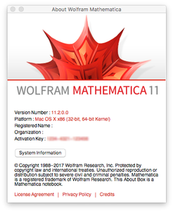 Wolfram Mathematica v11.2.0 (Win / macOS / Linux)