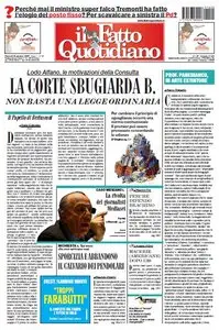 Il Fatto Quotidiano (20-10-09)